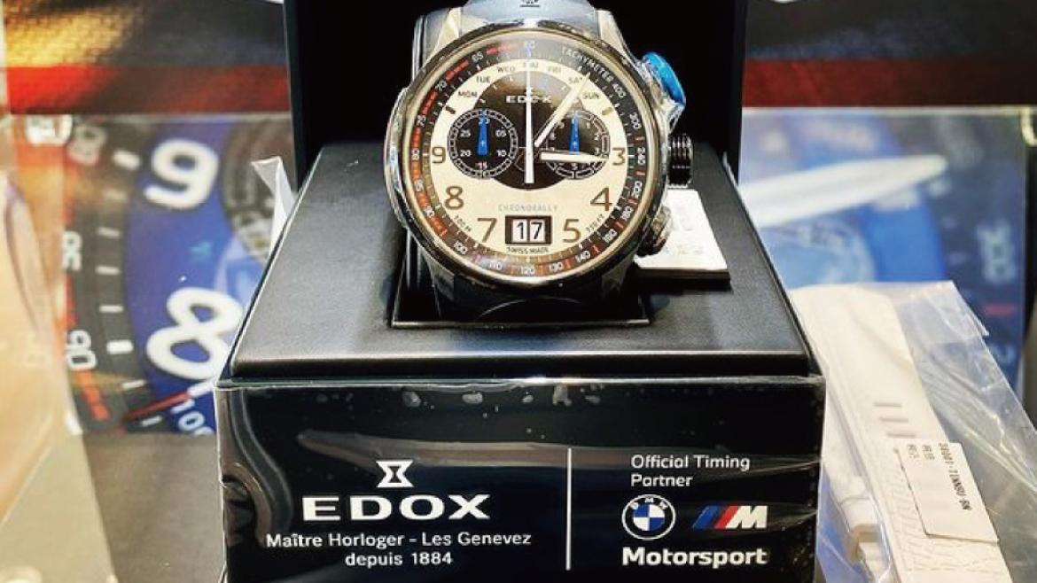EDOX クロノラリー BMW M Motorsport Limited Editionの展示販売スタート!
